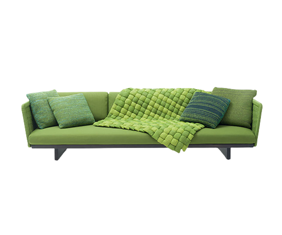 High End Floor Sample Sabi Outdoor Sofa by Paola Lenti Casa Design Group