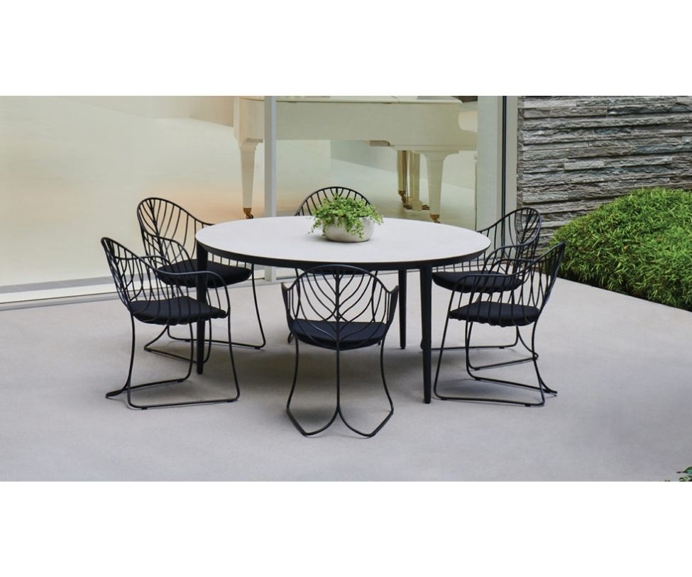 Nature-Inspired Outdoor Seating Folia Garden Dining Armchair by Royal Botania Casa Design Group