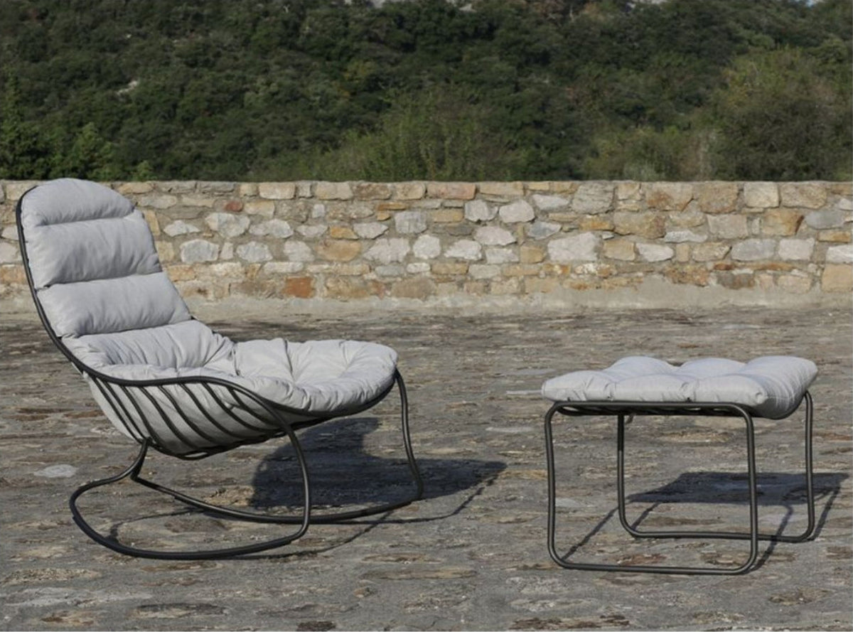 High End Folia Rocking Chair by Royal Botania Casa Design Group