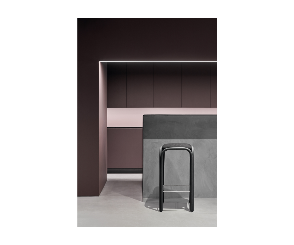 High end Fontal Upholstered High Barstool by Expormim Casa Design