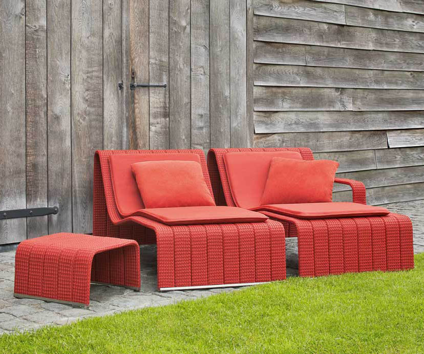 Sophisticated and Comfortable  Frame Outdoor Chaise Longue by Paola Lenti Perfect for Outdoor Relaxation Casa Design Group