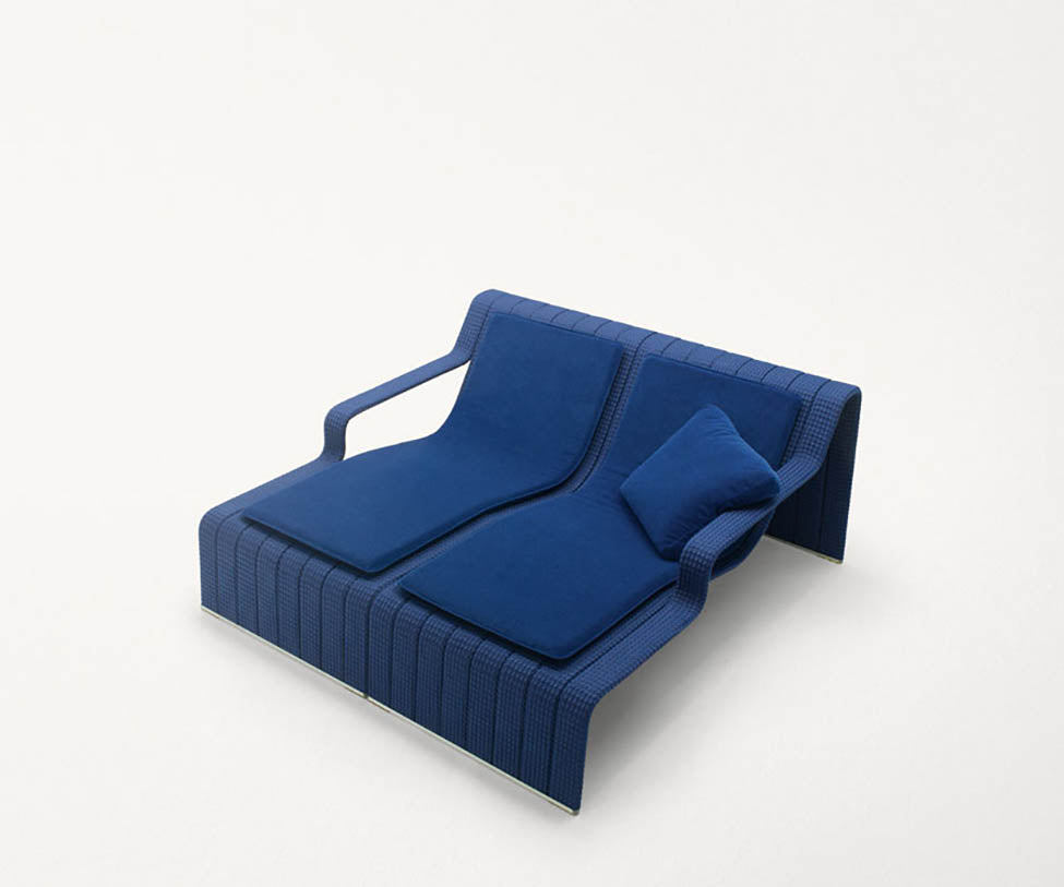 Sophisticated and Comfortable  Frame Outdoor Chaise Longue by Paola Lenti Perfect for Outdoor Relaxation Casa Design Group