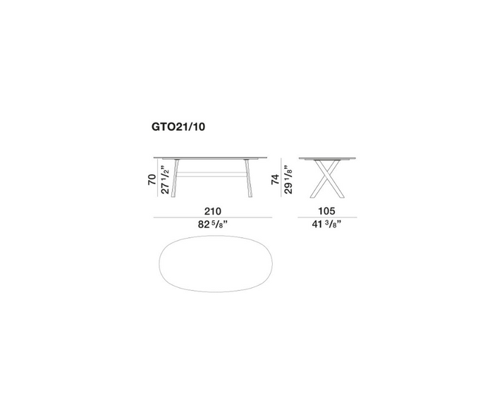 High End Gatwick Dining Table by Molteni&C Casa Design Group