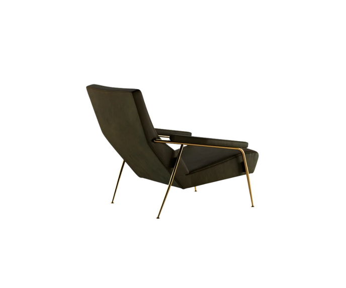 High End Gio Ponti D.153.1 Armchair by Molteni&C Casa Design Group