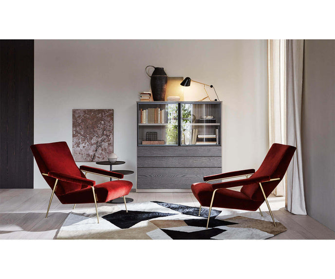 High End Gio Ponti D.153.1 Armchair by Molteni&C Casa Design Group