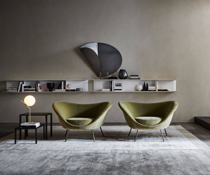 High End Gio Ponti D.355.1 - D.355.2 Suspended Bookcase by Molteni&C Casa Design Group