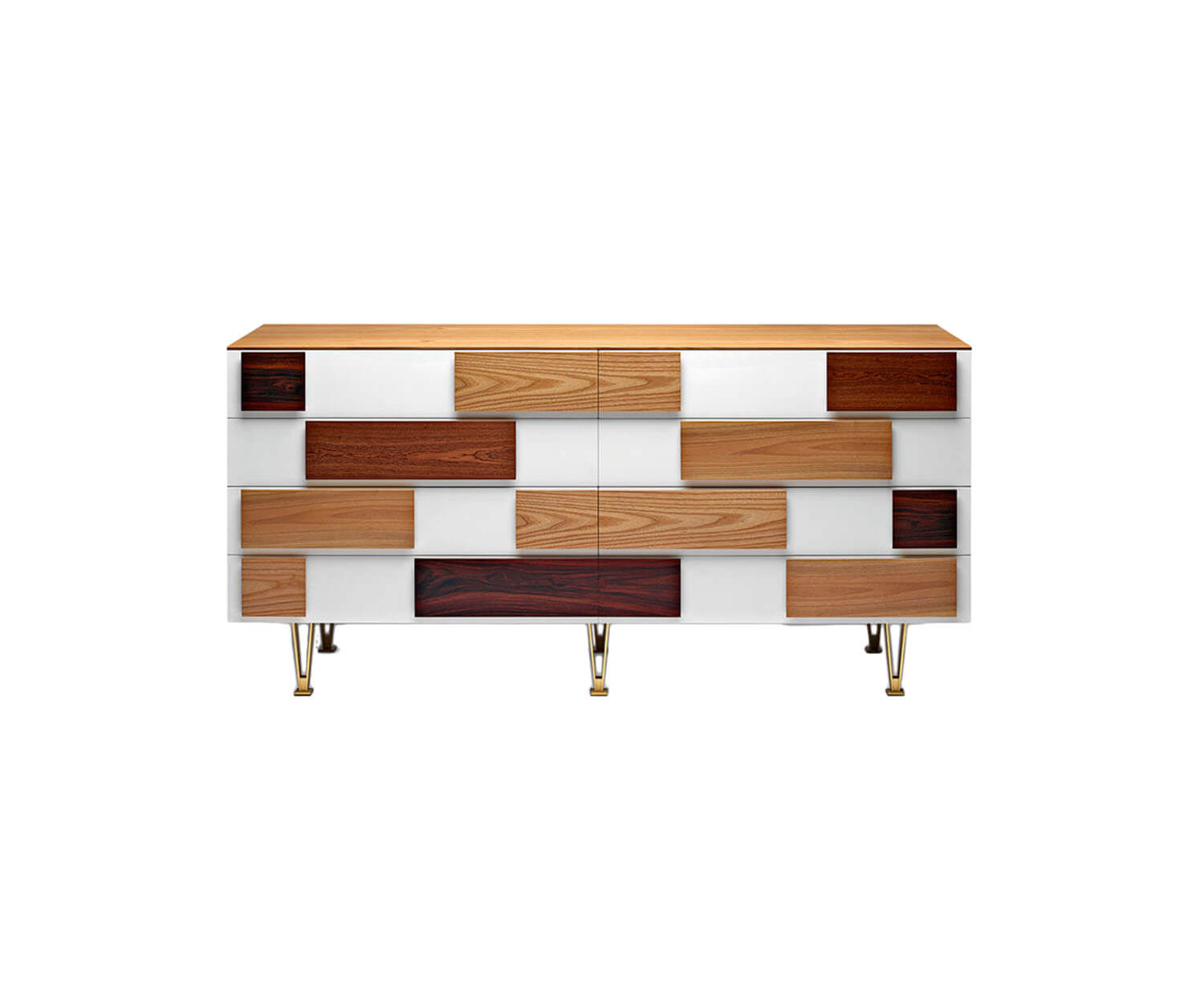 High End Gio Ponti D.655.1 - D.655.2 Chests of Drawers by Molteni&C Casa Design Group