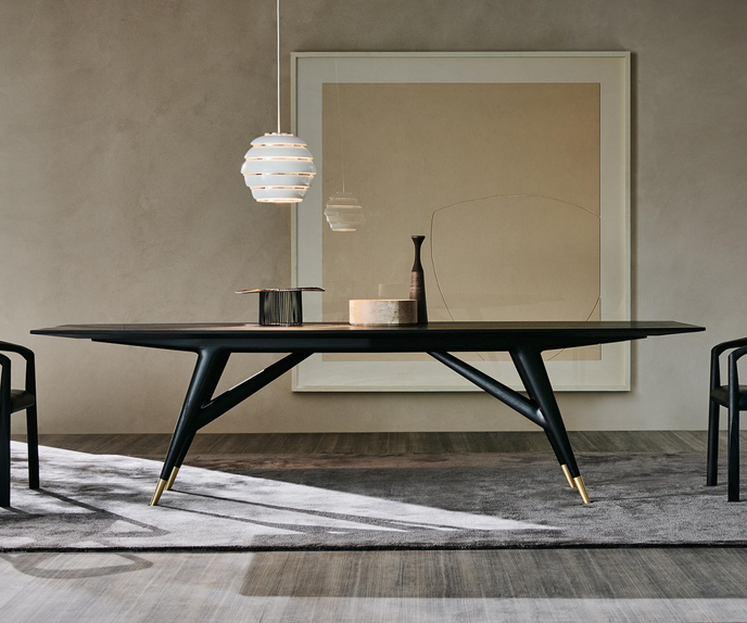 High End Gio Ponti D.859.1A Dining Table by Molten&C Casa Design Group