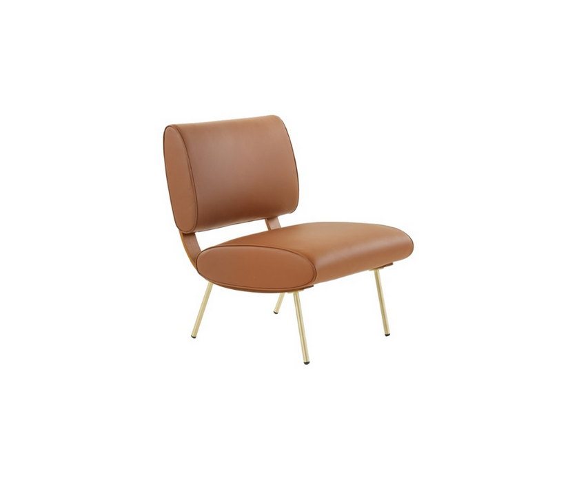 High End Gio Ponti Round D.154.5 Lounge Chair by Molteni&C Casa Design Group