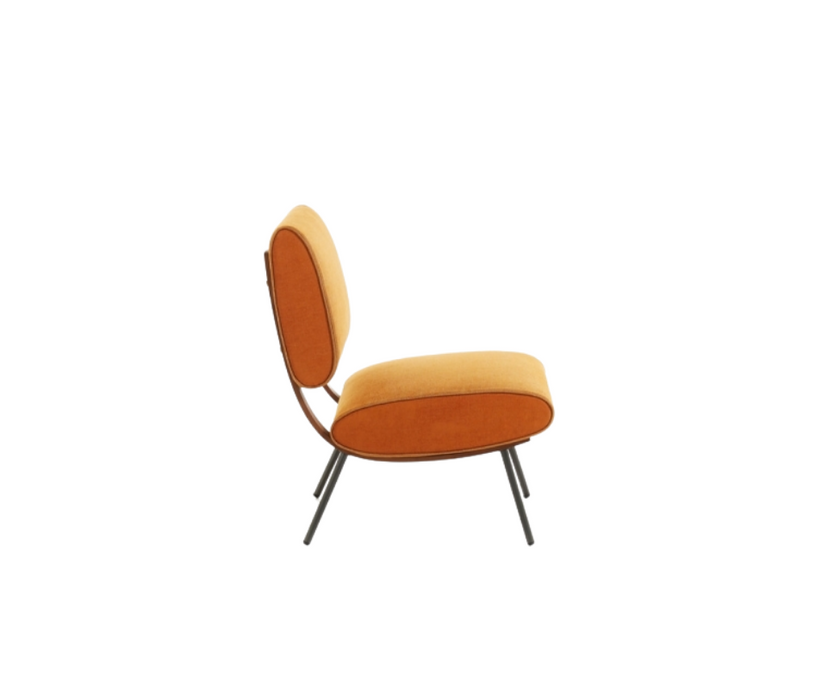 High End Gio Ponti Round D.154.5 Lounge Chair by Molteni&C Casa Design Group
