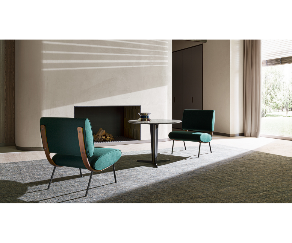 Gio Ponti Round D.154.5 Lounge Chair | Molteni&C Furniture | Casa ...
