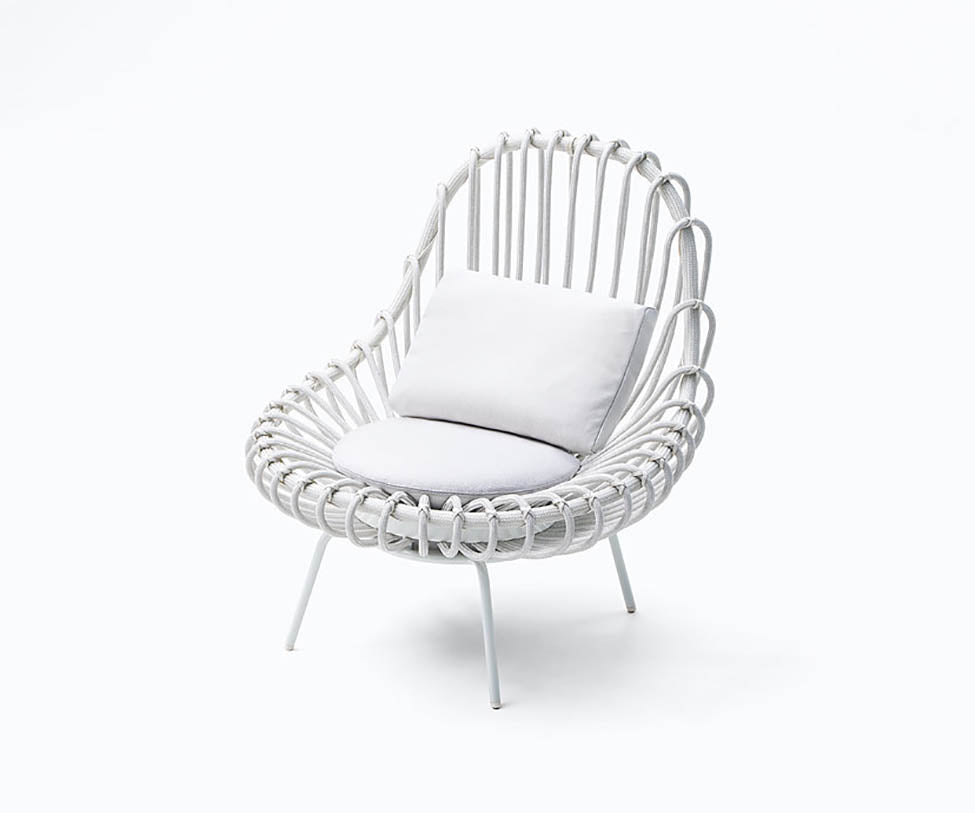 Elegant and Comfortable Giunco Outdoor Lounge Chair Casa Design Group