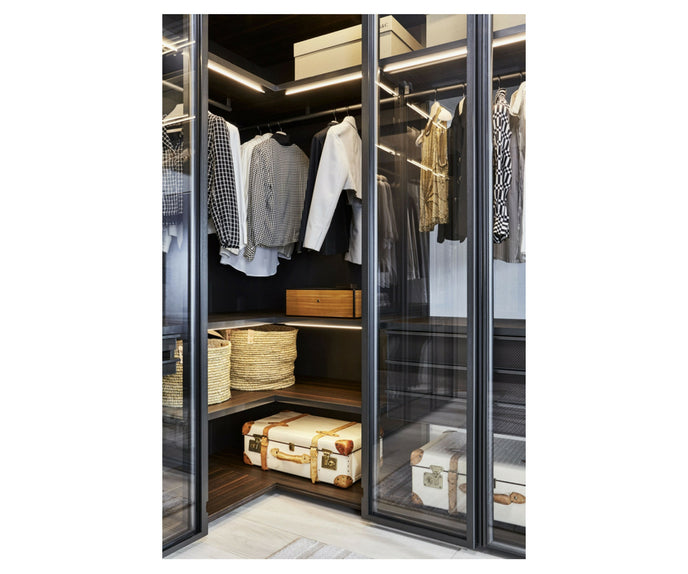 High End Gliss Master Glass Closet by Molteni&C Casa Design Group