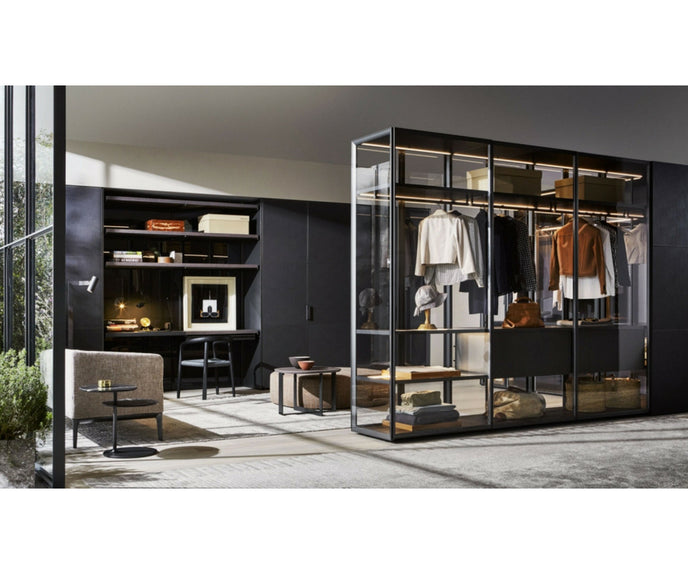 High End Gliss Master Glass Closet by Molteni&C Casa Design Group