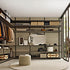 High End Gliss Walk-in Closet by Molteni&C Casa Design Group