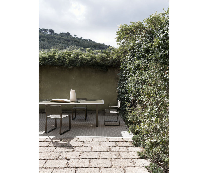 High End Golden Gate Outdoor Dining Table by Molteni&C Casa Design Group