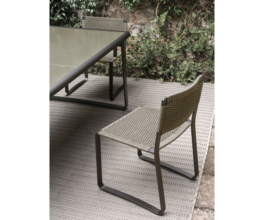 High End Golden Gate Outdoor Dining Table by Molteni&C Casa Design Group
