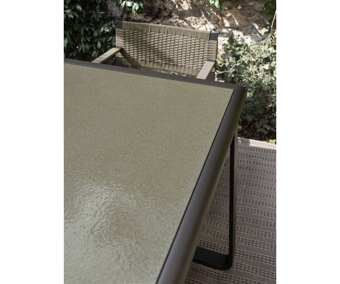 High End Golden Gate Outdoor Dining Table by Molteni&C Casa Design Group
