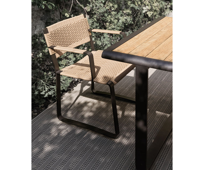 High End Golden Gate Outdoor Dining Table by Molteni&C Casa Design Group
