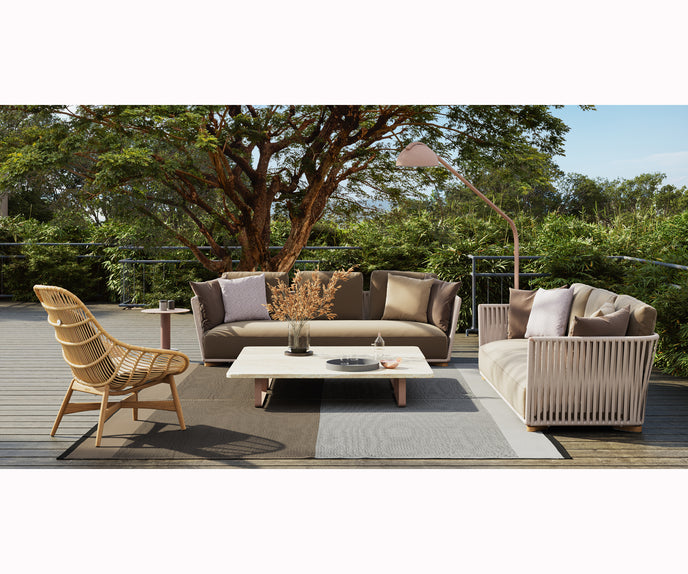 Grand Bitta 3 Seater Sofa I Kettal
