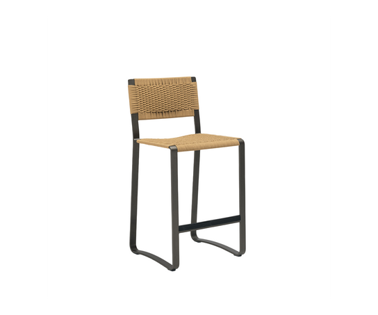 High End Green Point Outdoor Bar Stool by Molteni&C Casa Design Group