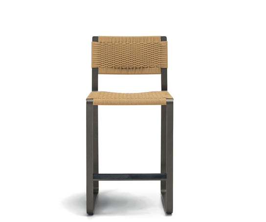 High End Green Point Outdoor Bar Stool by Molteni&C Casa Design Group