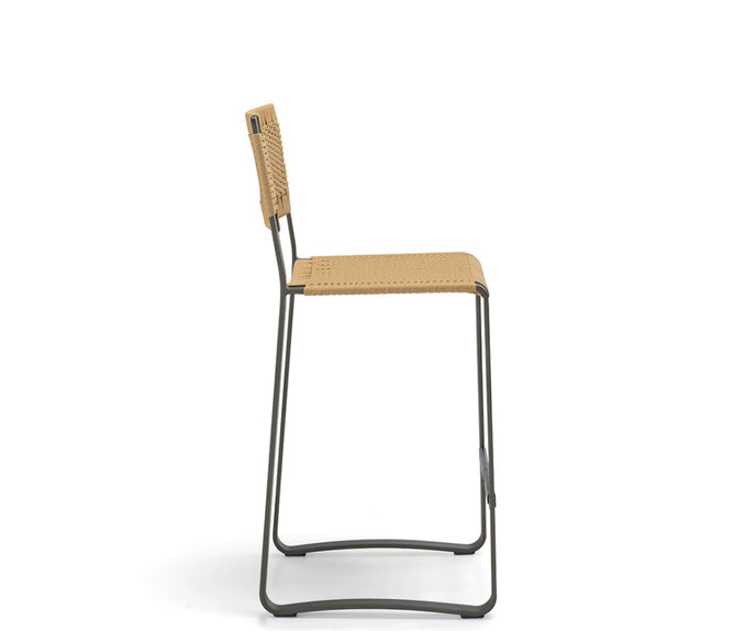 High End Green Point Outdoor Bar Stool by Molteni&C Casa Design Group