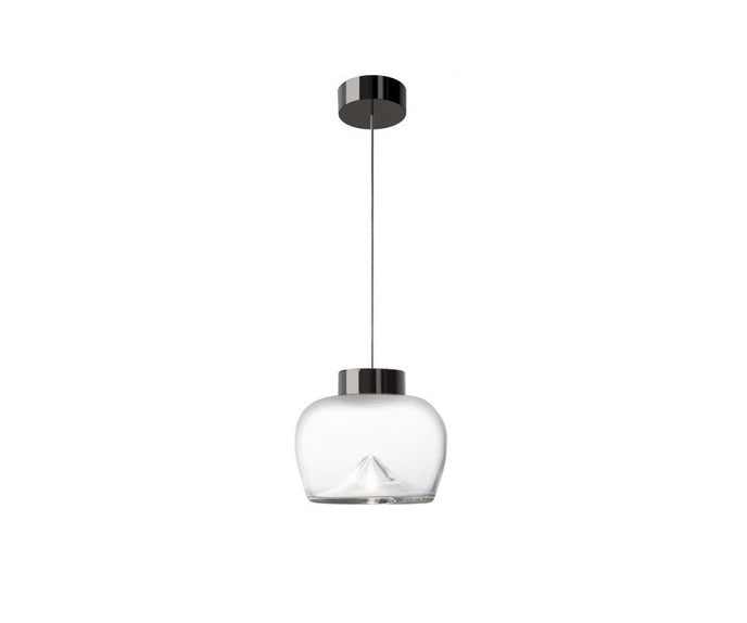 Leucos Aella Bold Suspension Antico and Gunmetal