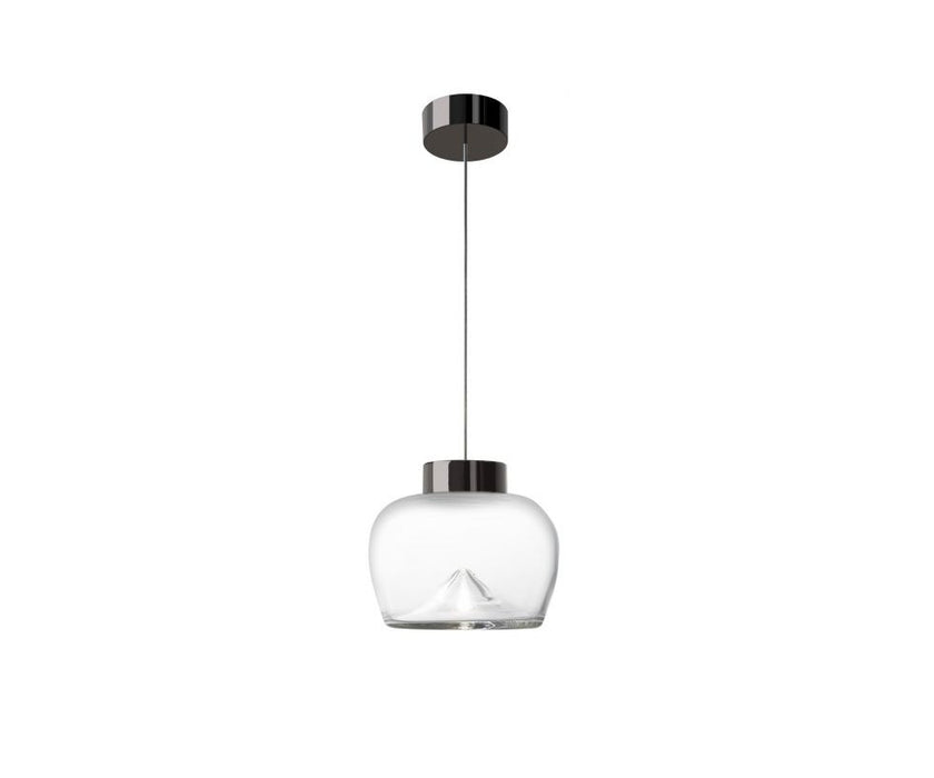 Leucos Aella Bold Suspension Antico and Gunmetal