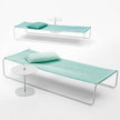 Modern Stainless Steel Hammock Outdoor Sunbed by Paola Lenti Casa Design Group