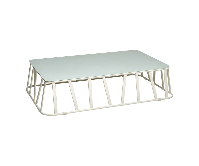 High End Hamptons Graphics ART. 9736 Coffee Table by Roberti Rattan Casa Deisgn Group
