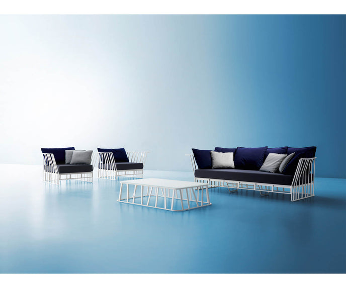 High End Hamptons Graphics ART. 9736 Coffee Table by Roberti Rattan Casa Deisgn Group