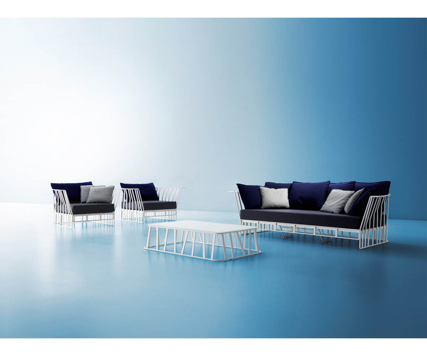 High End Hamptons Graphics ART. 9736 Coffee Table by Roberti Rattan Casa Deisgn Group