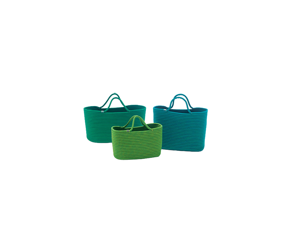Two-Tone Handbag and Tote Bags by Paola Lenti | Stylish and Functional Casa Design Group