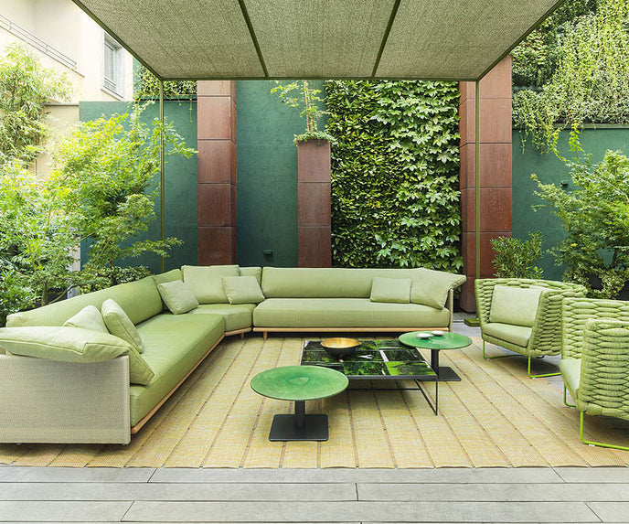 Elegant Harbour Outdoor Sofa by Paola Lenti Perfect for Outdoor Spaces Casa Design Group