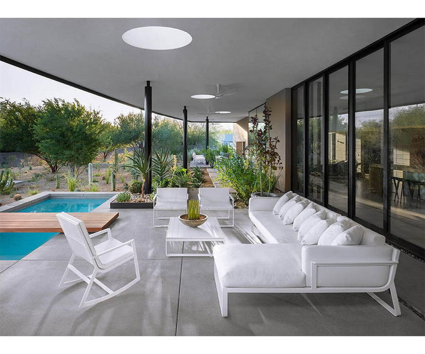 High end Flat Rocking Chair by Gandia Blasco Casa Design