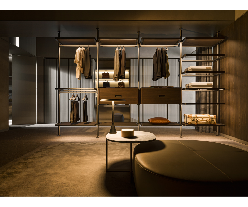 Hector Night Walk-In Closet | Molteni&C Furniture | Casa Design Group
