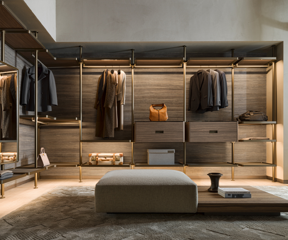 Hector Night Walk-In Closet | Molteni&C Furniture | Casa Design Group