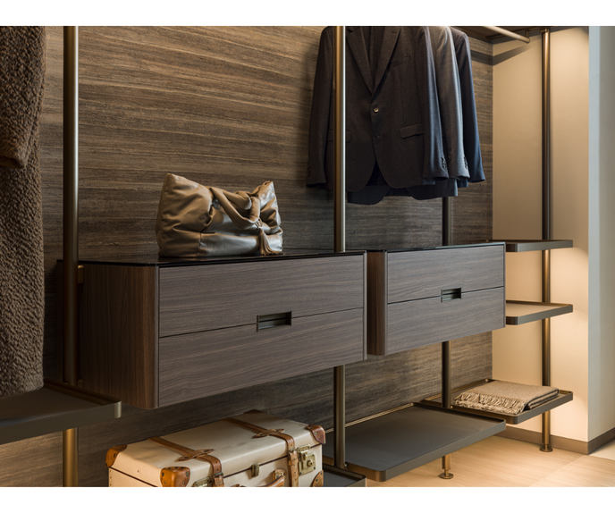 High End Hector Night Walk-In Closet by Molteni&C Casa Design Group