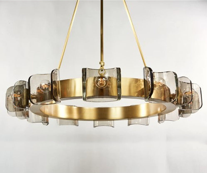 High end Helios Chandelier by Zia Priven Casa Design