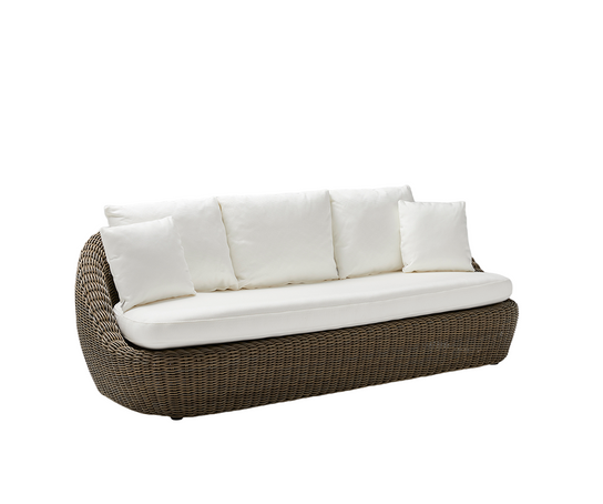 High End Heritage Curved 3 Seater Sofa by Point 1920 Casa Design Group