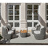 Heritage Outdoor Curved Club Lounge Chair by Point | Casa Design Group