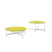 Heron Outdoor Coffee Table by Paola Lenti with a Handcrafted Luce top and Durable Stainless Steel Structure | Casa Design Group