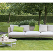 Heron Outdoor Coffee Table by Paola Lenti with a Handcrafted Luce top and Durable Stainless Steel Structure | Casa Design Group