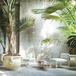 Modern Heron Outdoor Low Stool by Paola Lenti for  Stylish Seating Casa Design Group