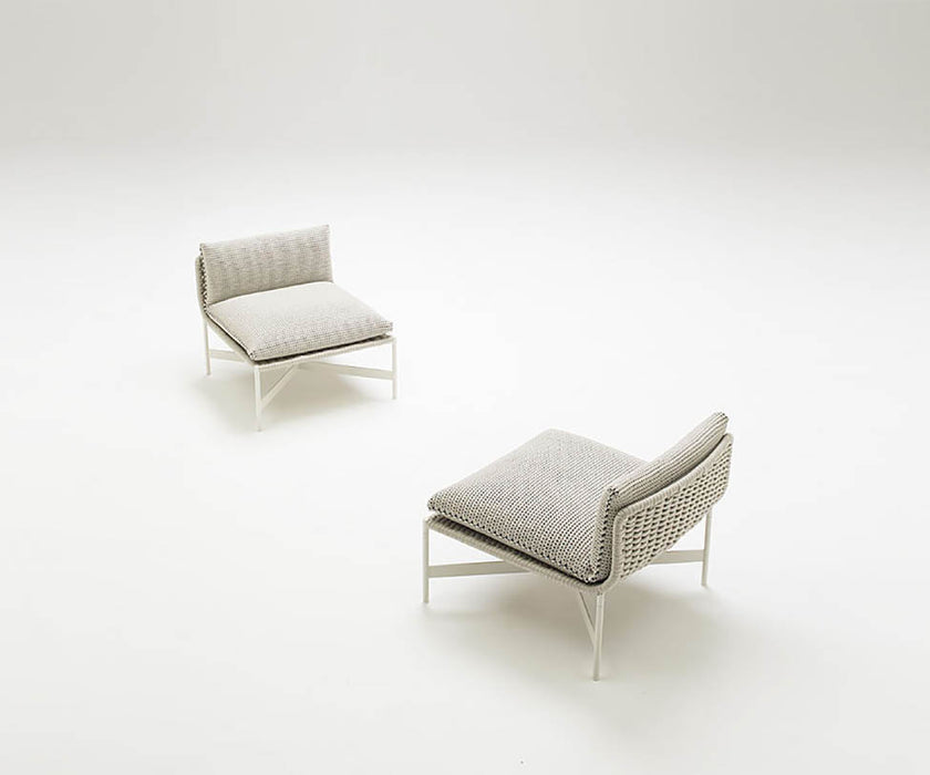 Modern Heron Outdoor Low Stool by Paola Lenti for  Stylish Seating Casa Design Group
