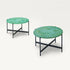 Contemporary Heron Outdoor Side Table by Paola Lenti Perfect for Outdoor Use Casa Design Group