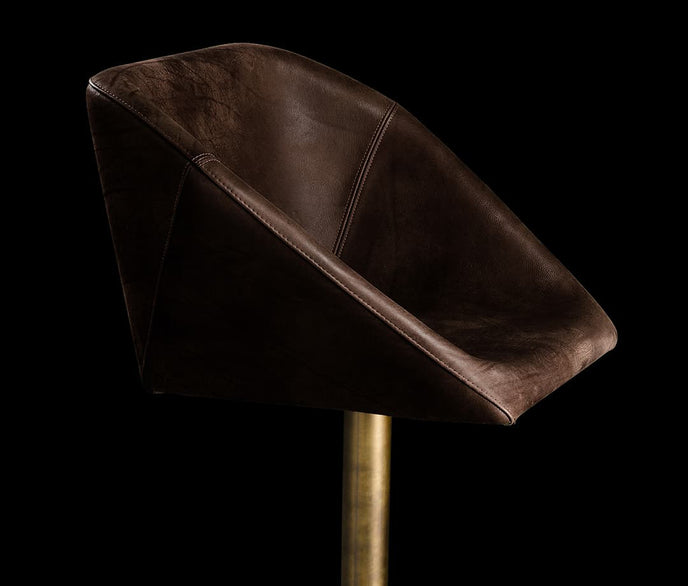 High End Hexagon Bar Stool by Henge Casa Design Group