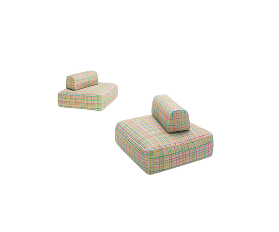 Contemporary Hopi Outdoor Pouf by Paola Lenti Designed for Comfort and Versatility Casa Design Group