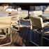High end Flat High Circular Dining Table by Gandia Blasco Casa Design